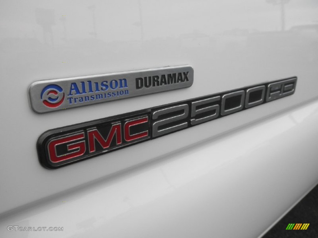 2007 Sierra 2500HD Classic Regular Cab Chassis - Summit White / Dark Titanium photo #5