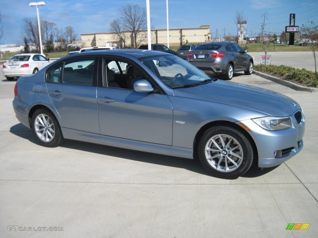 2010 3 Series 328i Sedan - Blue Water Metallic / Gray Dakota Leather photo #2