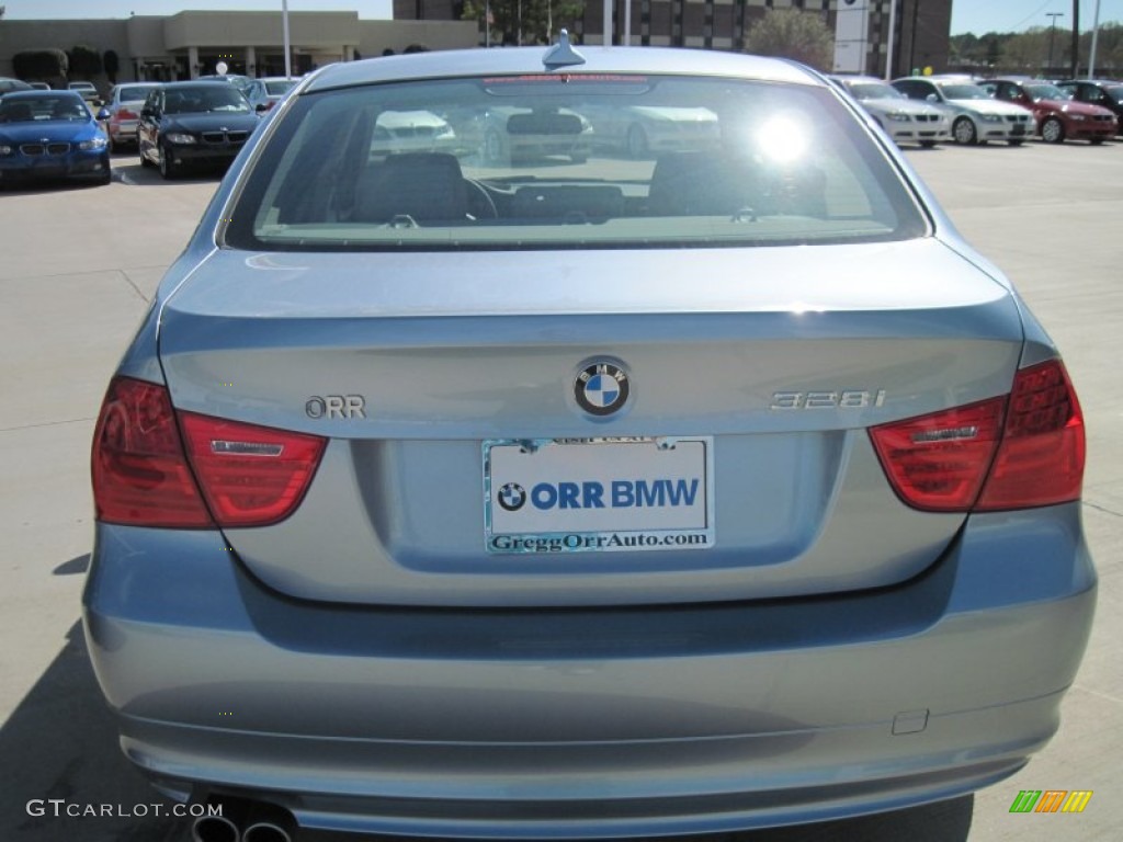 2010 3 Series 328i Sedan - Blue Water Metallic / Gray Dakota Leather photo #4