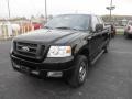 2005 Black Ford F150 STX SuperCab 4x4  photo #3