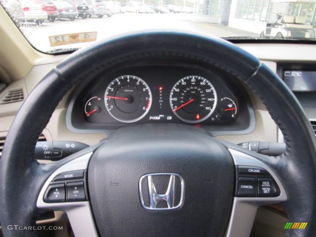 2008 Accord EX-L Sedan - Taffeta White / Ivory photo #18