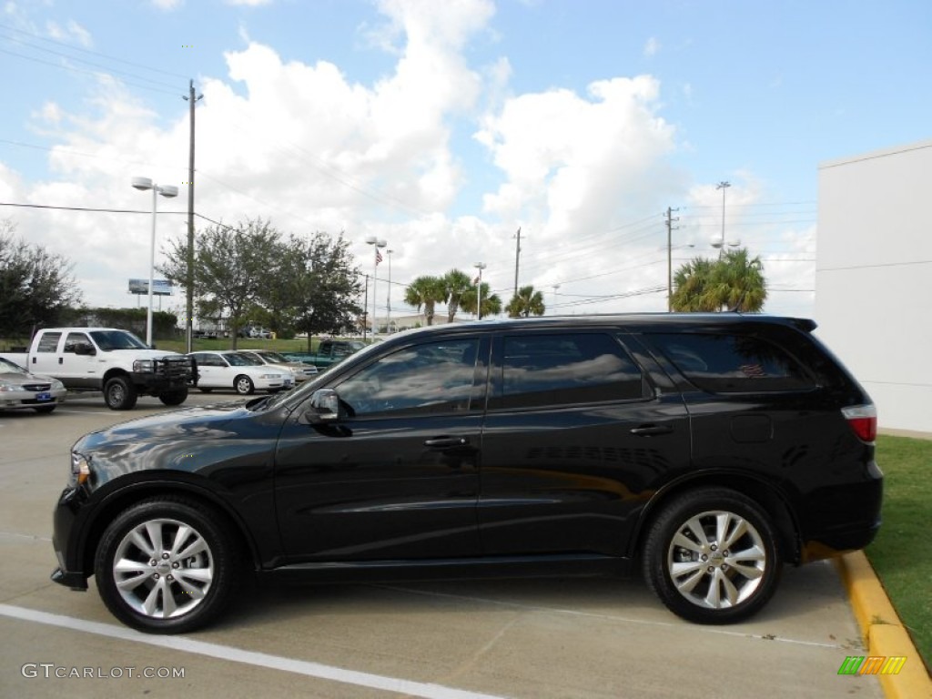 Brilliant Black Crystal Pearl 2011 Dodge Durango R/T 4x4 Exterior Photo #55714099