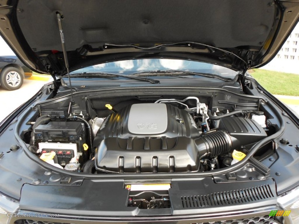 2011 Dodge Durango R/T 4x4 5.7 Liter HEMI OHV 16-Valve VVT MDS V8 Engine Photo #55714150