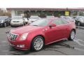 2012 Crystal Red Tintcoat Cadillac CTS Coupe  photo #1