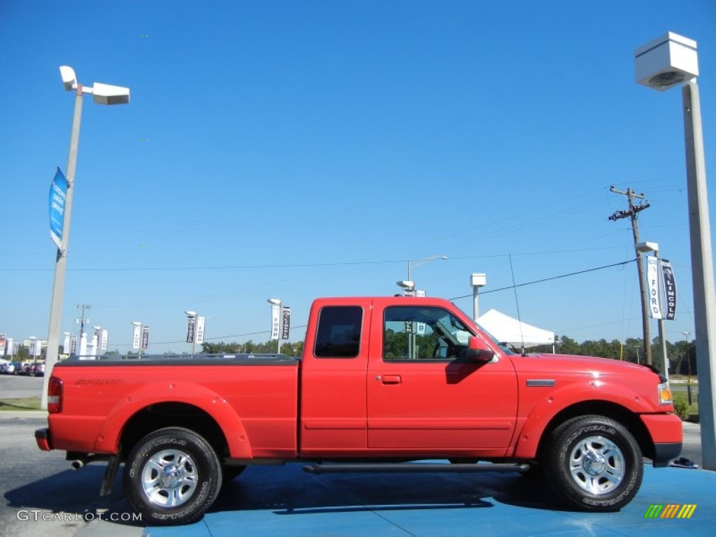 Torch Red 2009 Ford Ranger Sport SuperCab Exterior Photo #55716787