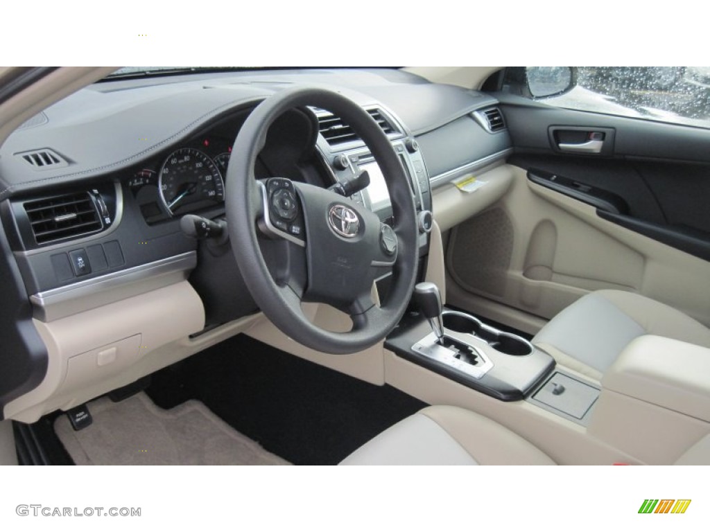 Ivory Interior 2012 Toyota Camry LE Photo #55716855