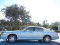 2006 Light Ice Blue Metallic Lincoln Town Car Signature Limited  photo #2