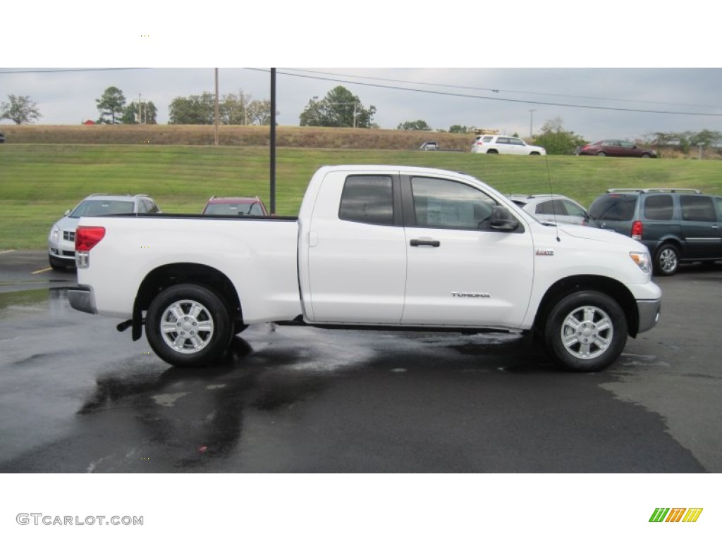 2012 Tundra Double Cab - Super White / Graphite photo #6