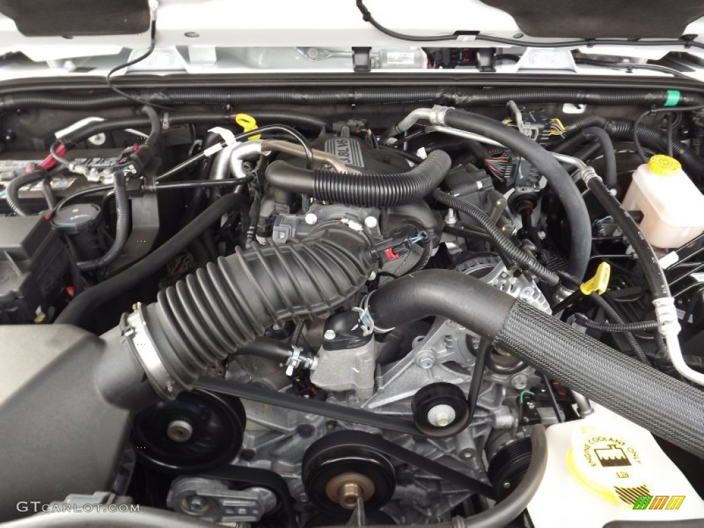 2011 Jeep Wrangler Unlimited Rubicon 4x4 3.8 Liter OHV 12-Valve V6 Engine Photo #55717588