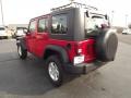 Flame Red - Wrangler Unlimited X 4x4 Photo No. 7