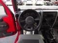 2009 Flame Red Jeep Wrangler Unlimited X 4x4  photo #9