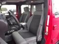 2009 Flame Red Jeep Wrangler Unlimited X 4x4  photo #13