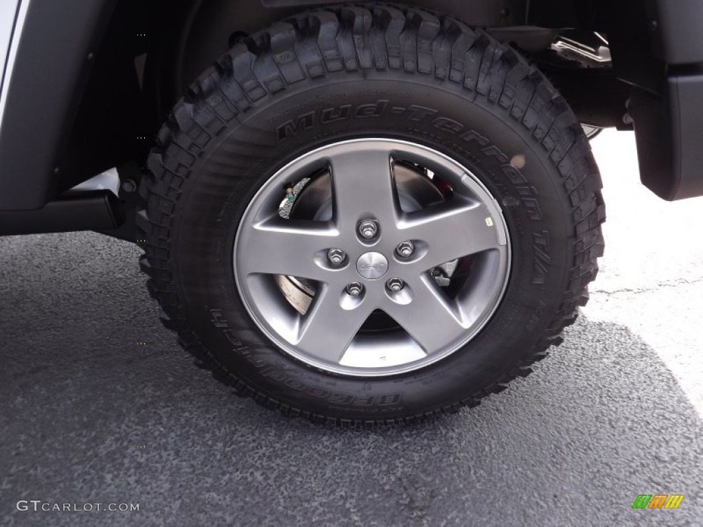 2012 Jeep Wrangler Unlimited Rubicon 4x4 Wheel Photo #55718290