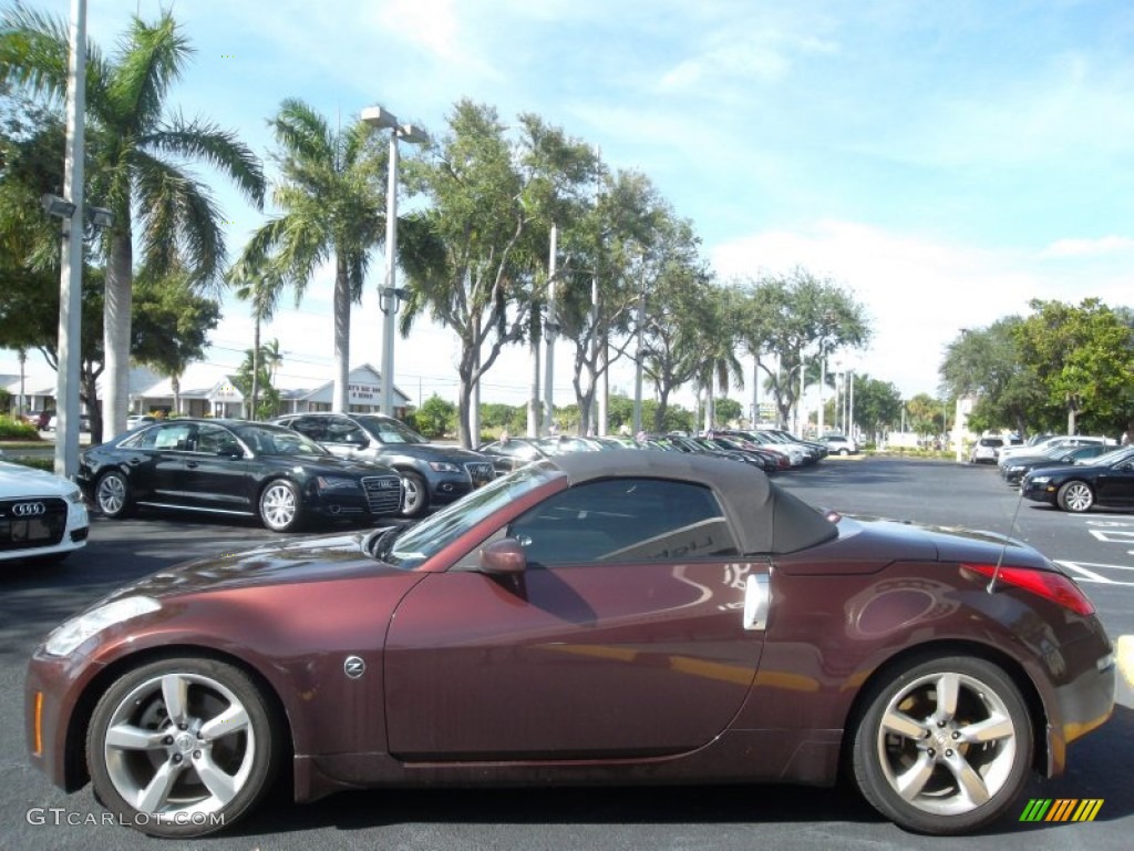 Interlagos Fire Metallic 2006 Nissan 350Z Touring Roadster Exterior Photo #55718347