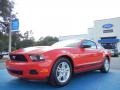 2012 Race Red Ford Mustang V6 Coupe  photo #1