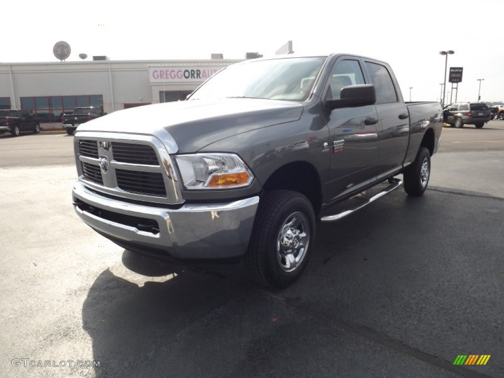 2012 Ram 2500 HD ST Crew Cab 4x4 - Mineral Gray Metallic / Dark Slate/Medium Graystone photo #1