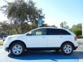 2012 White Platinum Metallic Tri-Coat Ford Edge SEL  photo #2