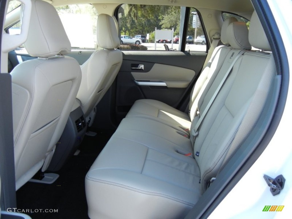 2012 Edge SEL - White Platinum Metallic Tri-Coat / Medium Light Stone photo #6