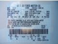 UG: White Platinum Metallic Tri-Coat 2012 Ford Edge SEL Color Code