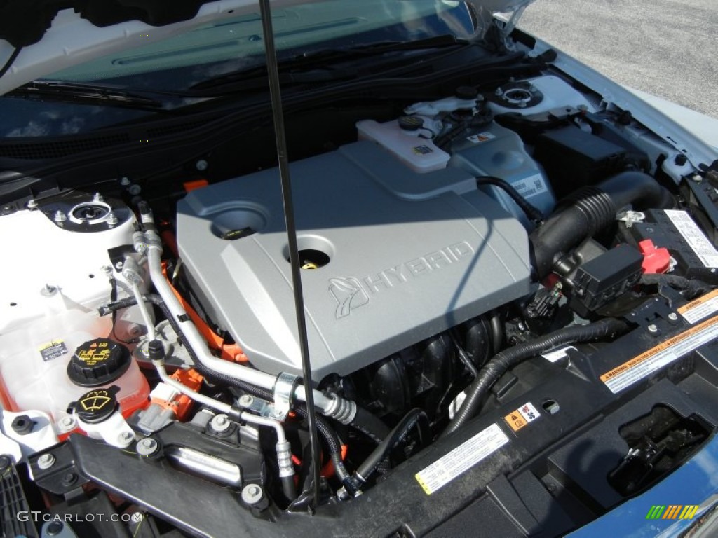 2012 Ford Fusion Hybrid 2.5 Liter Atkinson Cycle DOHC 16-Valve VVT Duratec 4 Cylinder Gasoline/Electric Hybrid Engine Photo #55719757