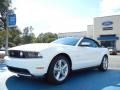 Performance White 2012 Ford Mustang GT Premium Convertible