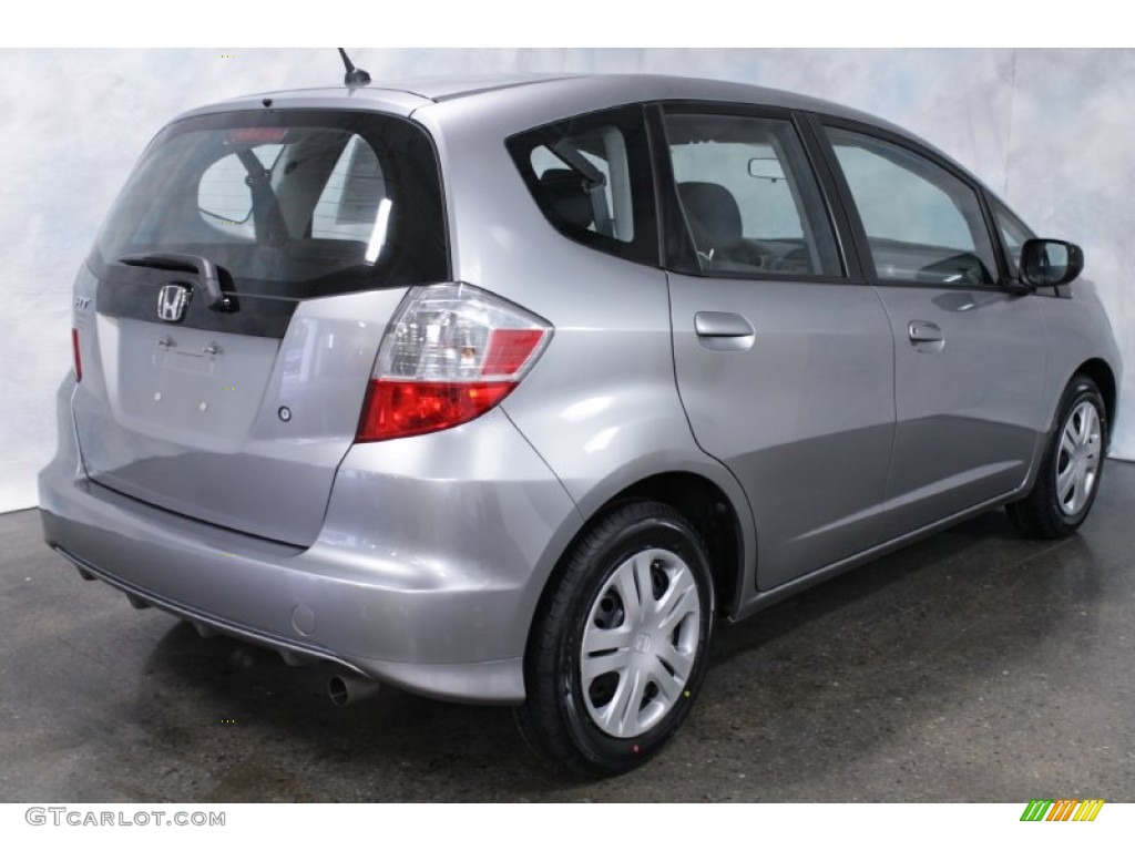 Storm Silver Metallic 2010 Honda Fit Standard Fit Model Exterior Photo #55720165