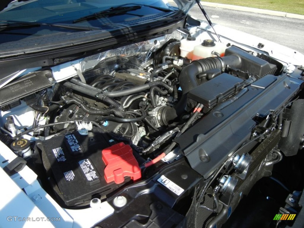 2011 Ford F150 XL SuperCab 5.0 Liter Flex-Fuel DOHC 32-Valve Ti-VCT V8 Engine Photo #55720327