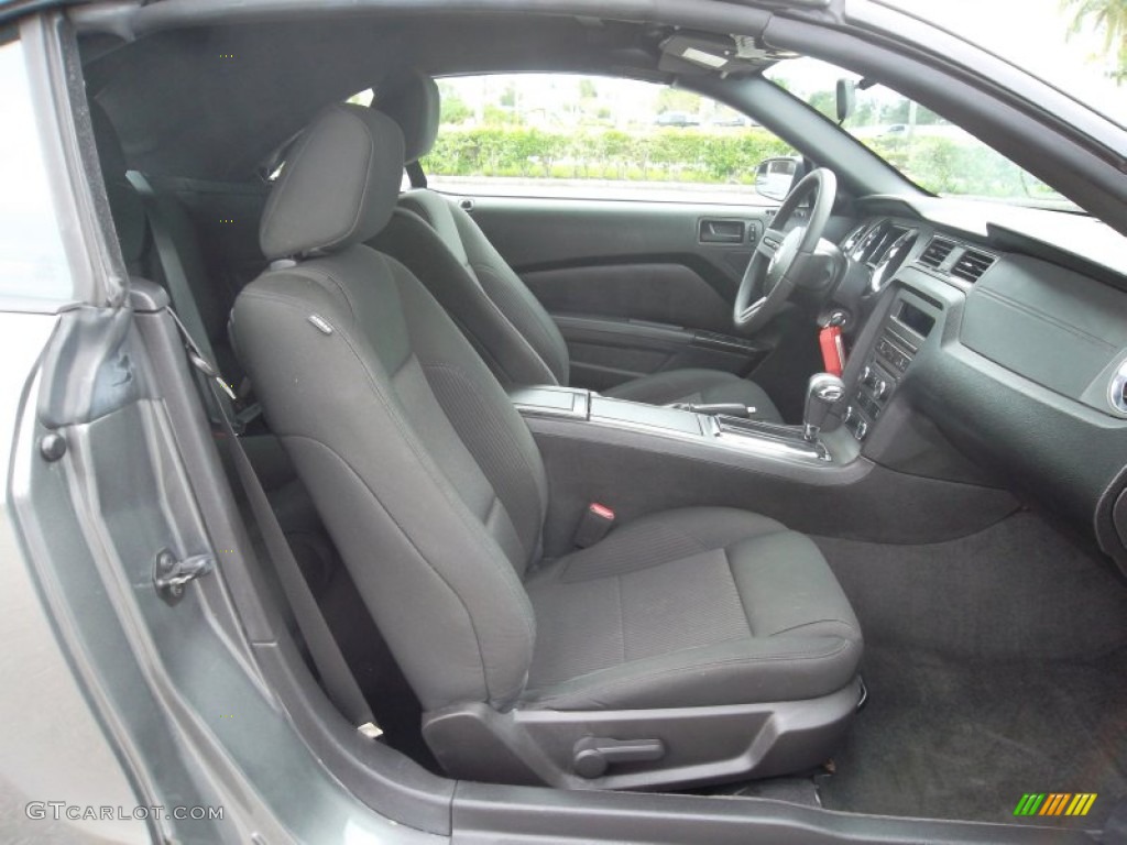 2011 Mustang V6 Premium Convertible - Sterling Gray Metallic / Charcoal Black photo #19