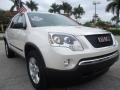 2009 Summit White GMC Acadia SLE  photo #2