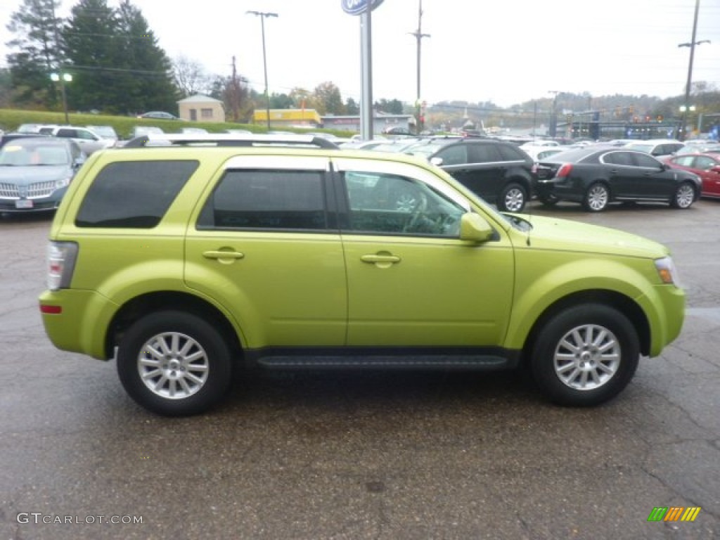 Lime Squeeze Metallic 2011 Mercury Mariner Premier V6 AWD Exterior Photo #55721669