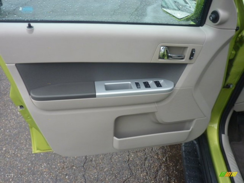 2011 Mercury Mariner Premier V6 AWD Stone/Greystone Door Panel Photo #55721746