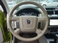 2011 Mercury Mariner Stone/Greystone Interior Steering Wheel Photo