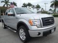 2010 Ingot Silver Metallic Ford F150 FX4 SuperCrew 4x4  photo #2