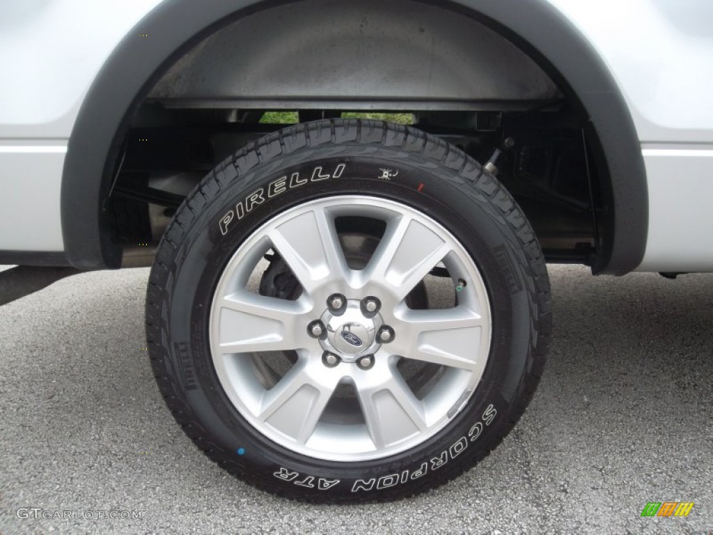 2010 F150 FX4 SuperCrew 4x4 - Ingot Silver Metallic / Black photo #4