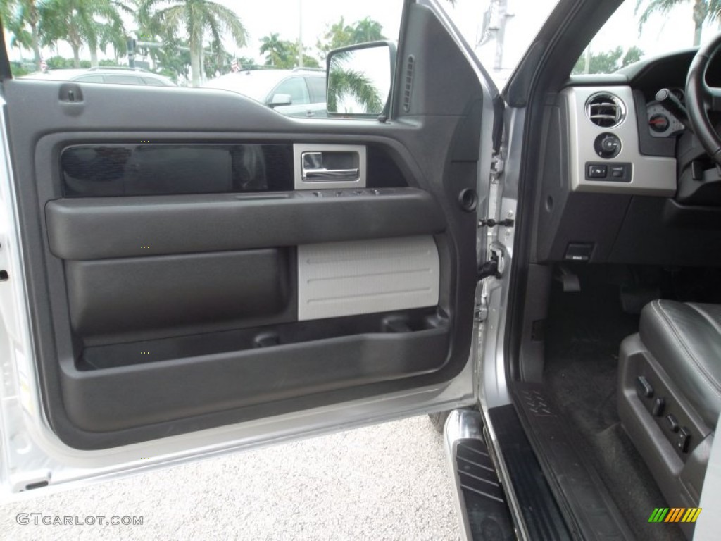 2010 F150 FX4 SuperCrew 4x4 - Ingot Silver Metallic / Black photo #16