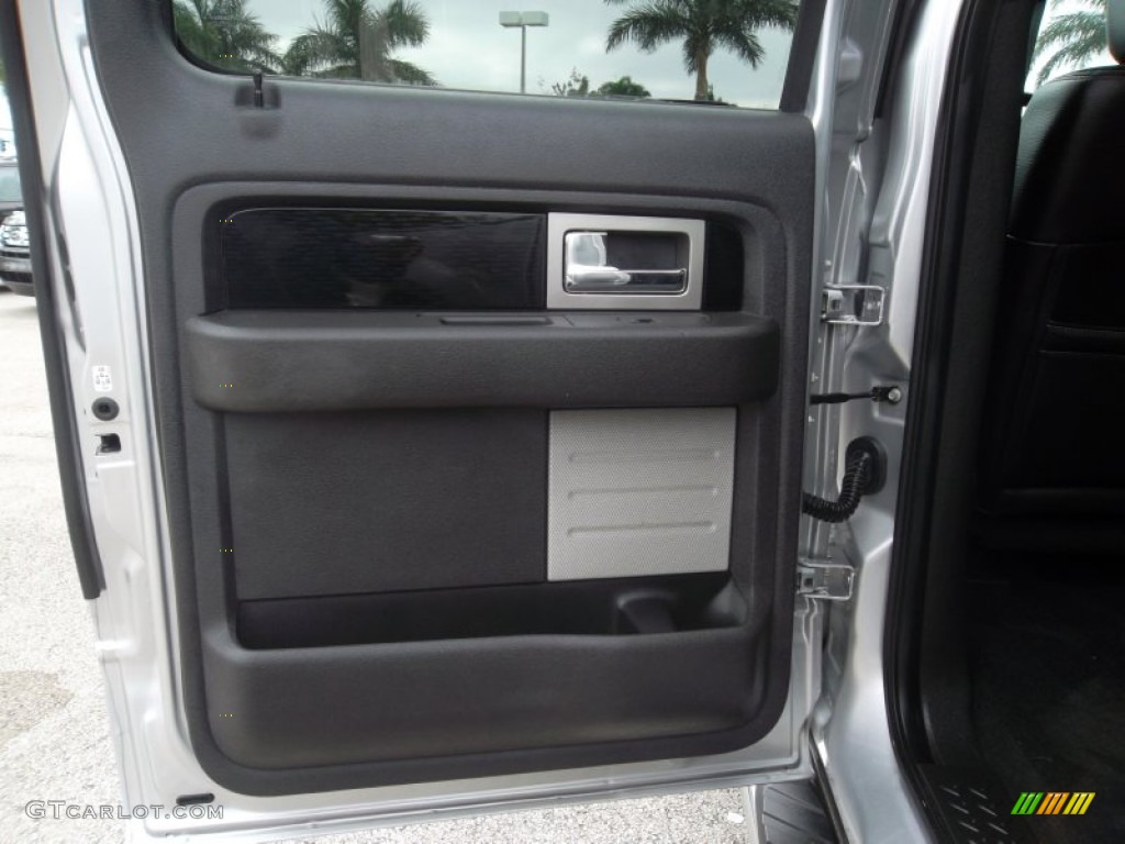 2010 F150 FX4 SuperCrew 4x4 - Ingot Silver Metallic / Black photo #19