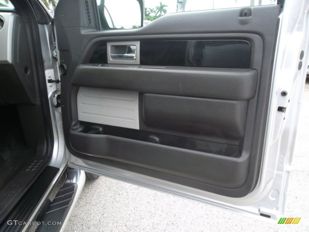 2010 F150 FX4 SuperCrew 4x4 - Ingot Silver Metallic / Black photo #20