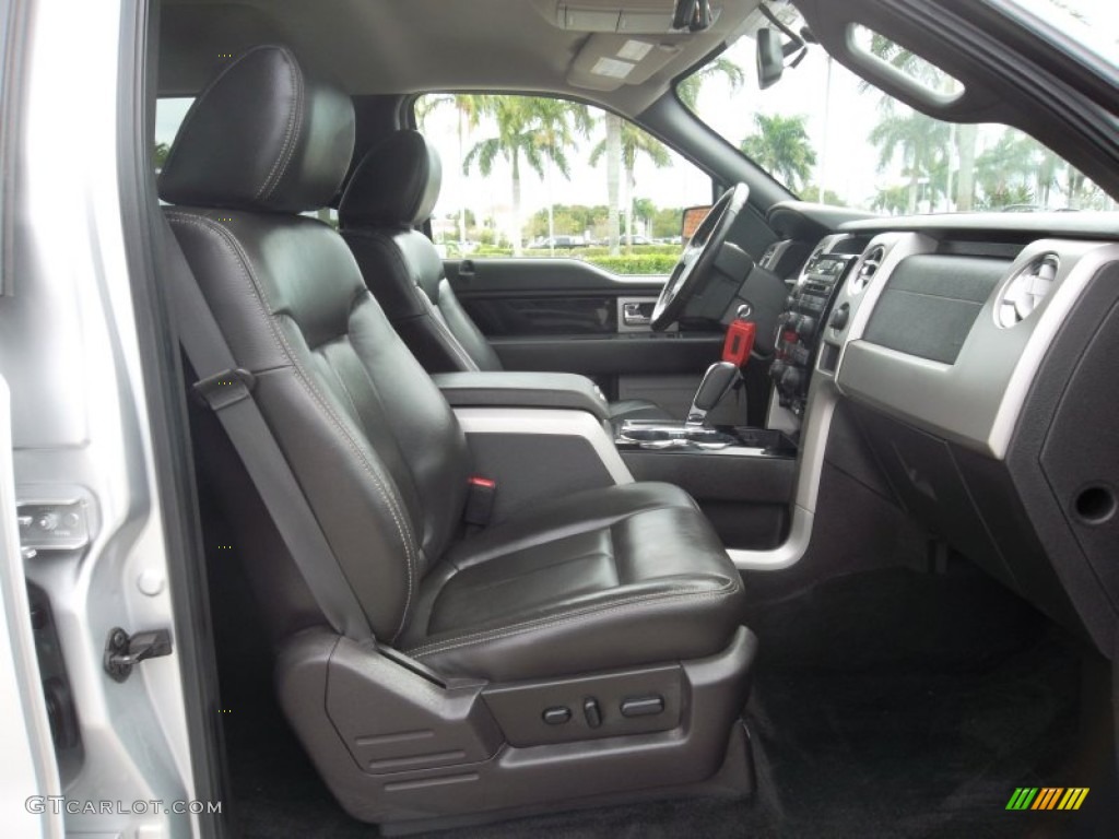 2010 F150 FX4 SuperCrew 4x4 - Ingot Silver Metallic / Black photo #21