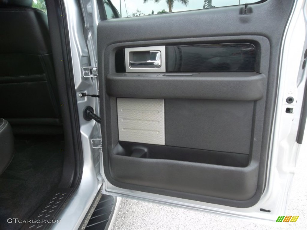 2010 F150 FX4 SuperCrew 4x4 - Ingot Silver Metallic / Black photo #23