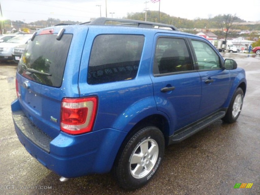 2012 Escape XLT V6 4WD - Blue Flame Metallic / Camel photo #4