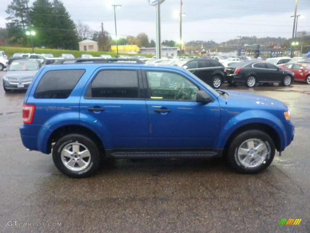 2012 Escape XLT V6 4WD - Blue Flame Metallic / Camel photo #5