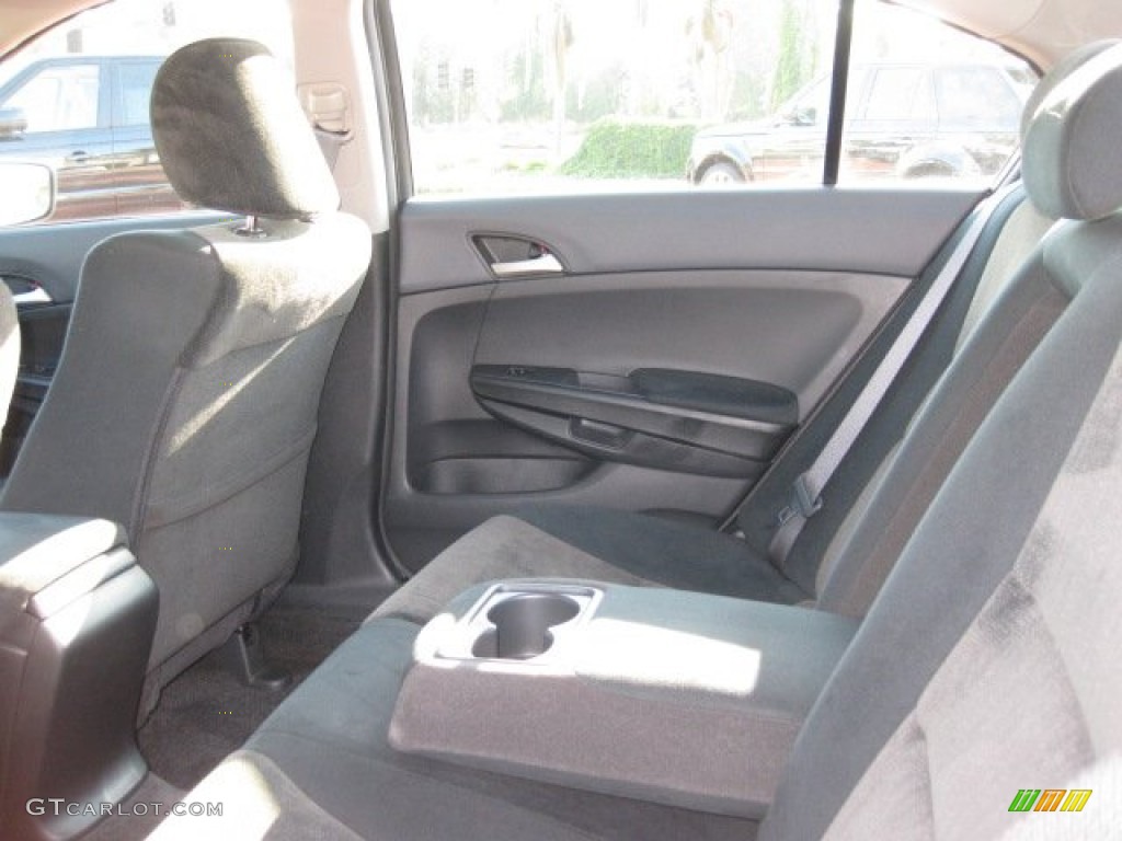 Black Interior 2010 Honda Accord LX-P Sedan Photo #55725094