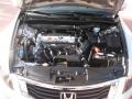 2.4 Liter DOHC 16-Valve i-VTEC 4 Cylinder 2010 Honda Accord LX Sedan Engine