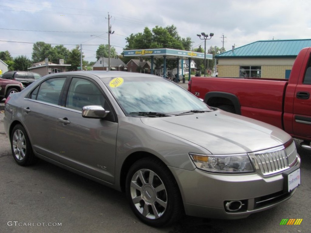 2008 MKZ AWD Sedan - Vapor Silver Metallic / Dark Charcoal photo #24