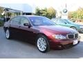 2008 Barbera Red Metallic BMW 7 Series 750Li Sedan  photo #3
