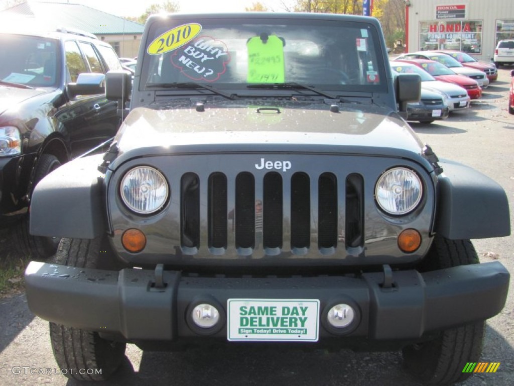 2010 Wrangler Sport 4x4 - Dark Charcoal Pearl / Dark Slate Gray/Medium Slate Gray photo #12