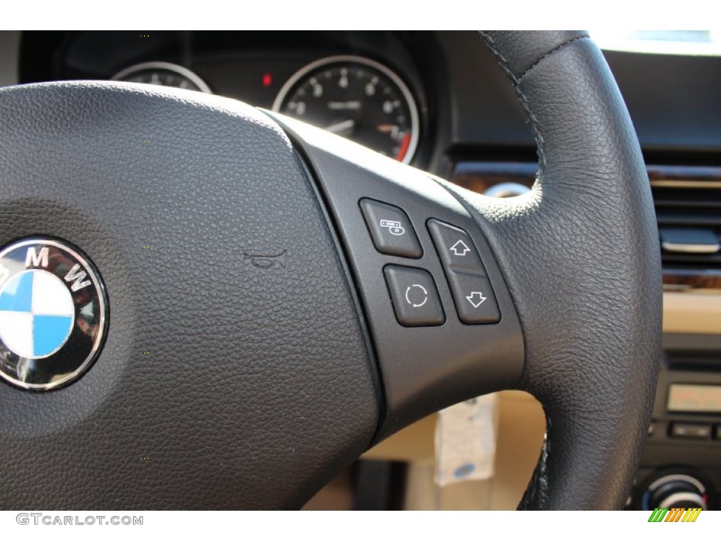 2008 3 Series 335xi Sedan - Alpine White / Beige photo #16