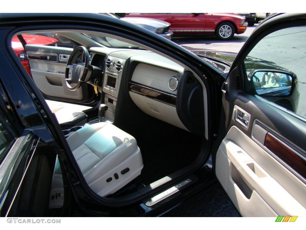 2008 MKZ AWD Sedan - Black / Sand photo #14