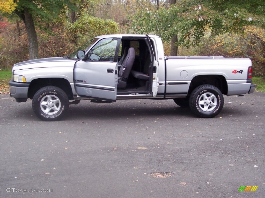 1999 Ram 1500 SLT Extended Cab 4x4 - Light Driftwood Satin Glow / Agate Black photo #8