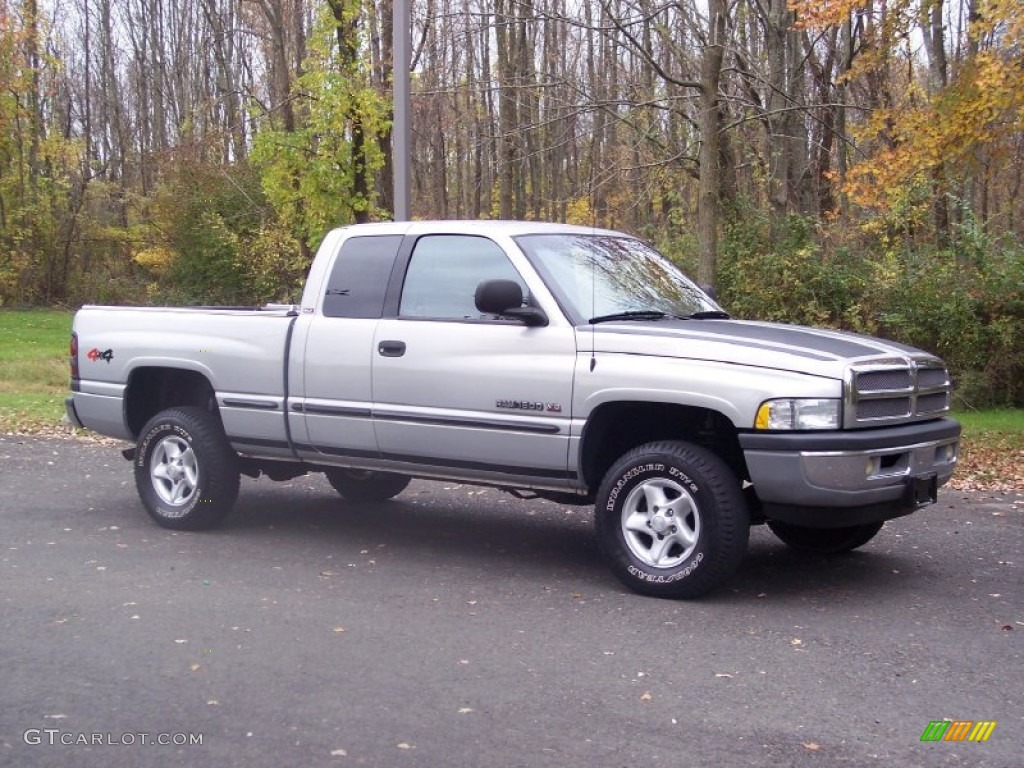 1999 Ram 1500 SLT Extended Cab 4x4 - Light Driftwood Satin Glow / Agate Black photo #10